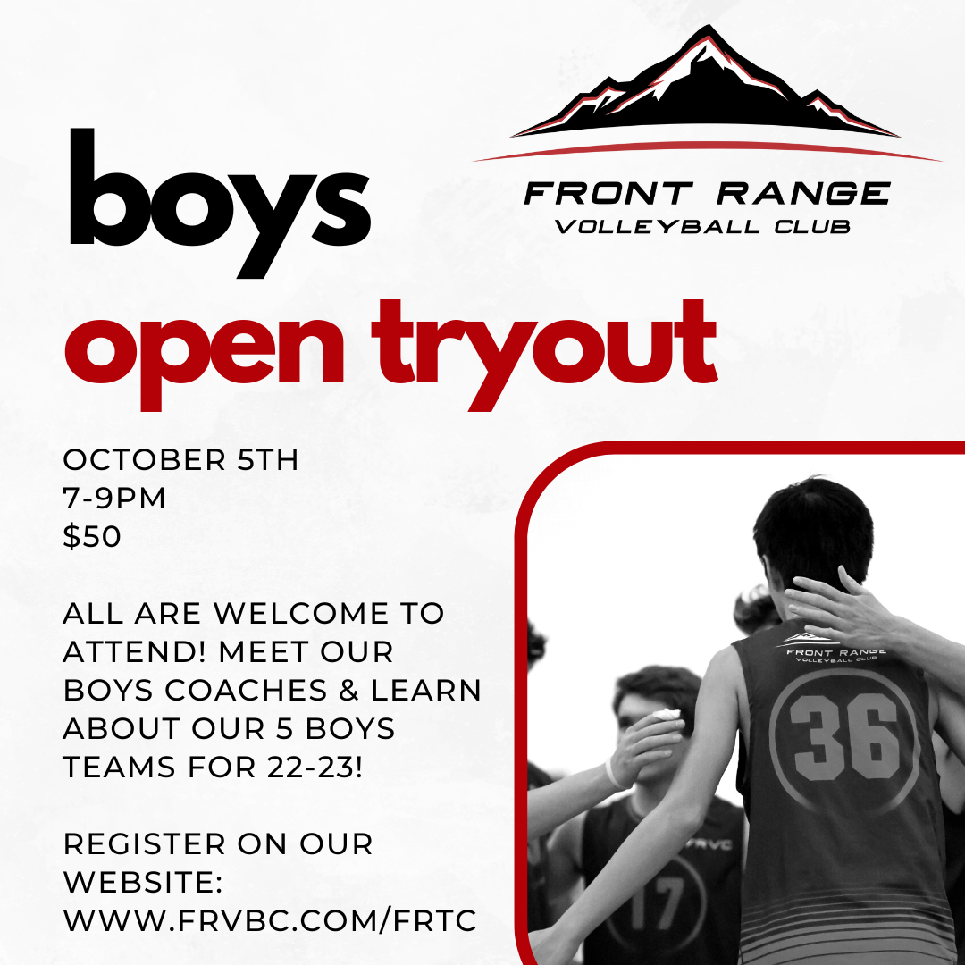 boys open tryout